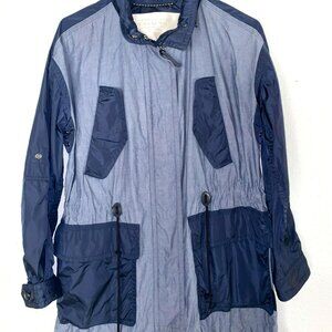 Coach Rare Vintage 90's Windbreaker Hooded Lightweight Jacket Size XS